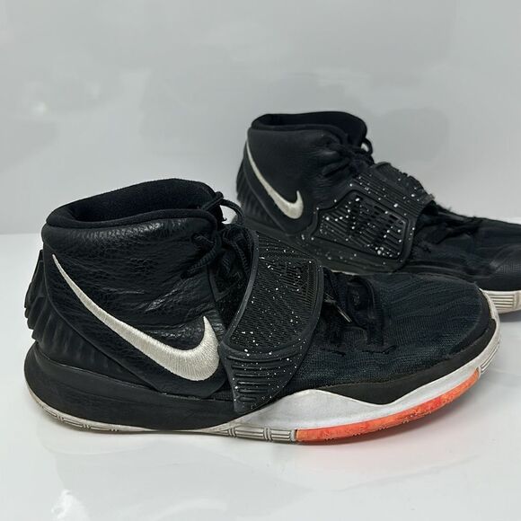 Nike Boys Kyrie 6 BQ5599-001 Black Basketball Shoes Sneakers Size 5.5y - Picture 2 of 5